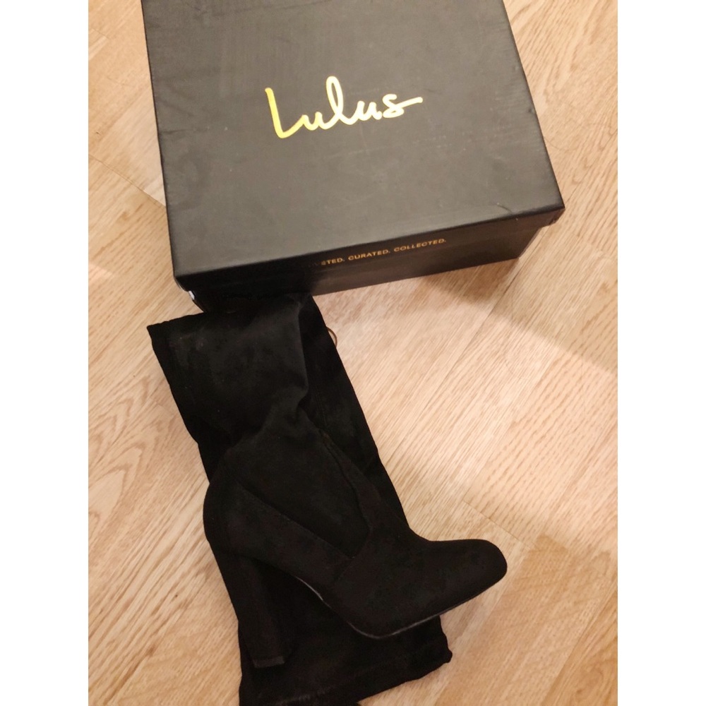Knee high boots